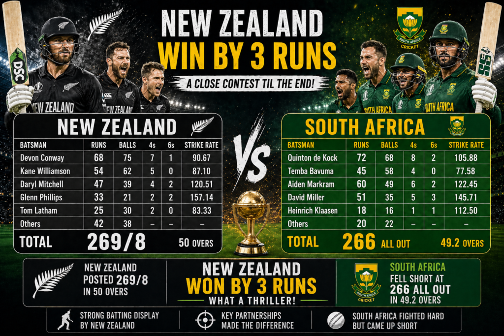 new zealand national cricket team vs south africa national cricket team match scorecard live now