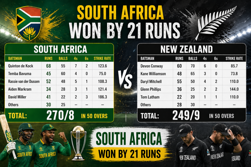 south africa national cricket team vs new zealand national cricket team match scorecard live now