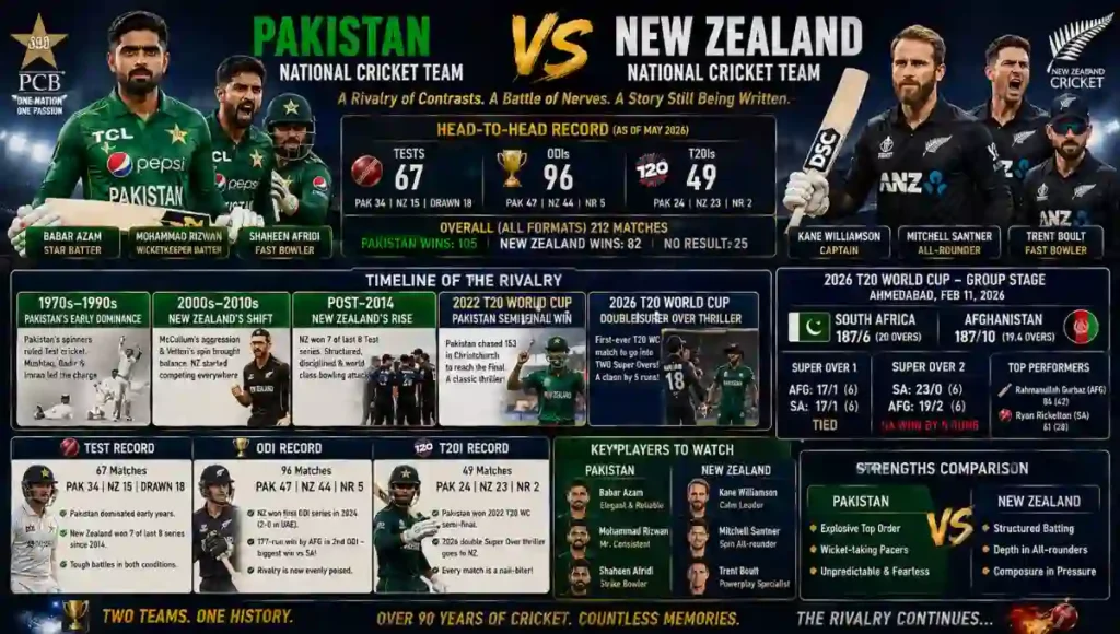Pakistan National Cricket Team Vs New Zealand National Cricket Team